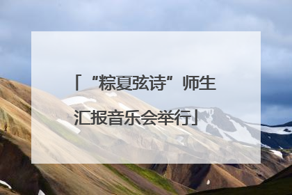“粽夏弦诗”师生汇报音乐会举行