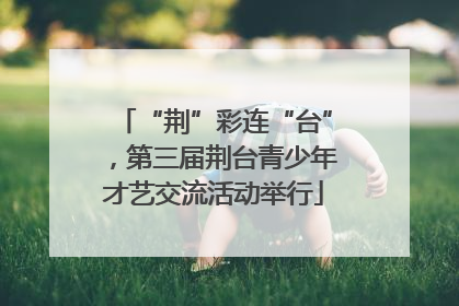 “荆”彩连“台”，第三届荆台青少年才艺交流活动举行