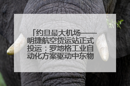 约旦最大机场——明捷航空货运站正式投运：罗地格工业自动化方案驱动中东物流未来新航向