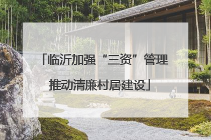 临沂加强“三资”管理 推动清廉村居建设