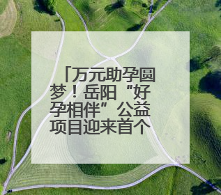 万元助孕圆梦！岳阳“好孕相伴”公益项目迎来首个新生宝宝