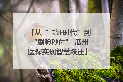 从“卡证时代”到“刷脸秒付” 瓜州医保实现智慧跃迁