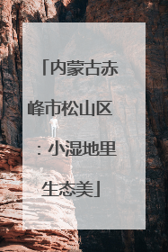 内蒙古赤峰市松山区：小湿地里生态美