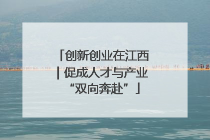 创新创业在江西｜促成人才与产业“双向奔赴”