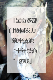 呈贡多部门协同发力 筑牢滇池“十年禁渔”防线