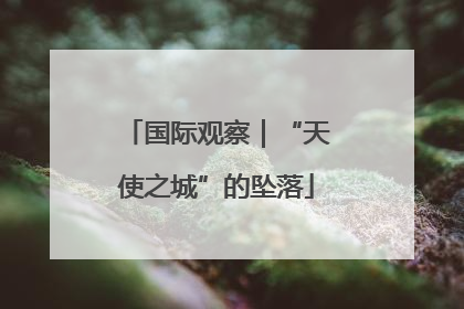 国际观察｜“天使之城”的坠落