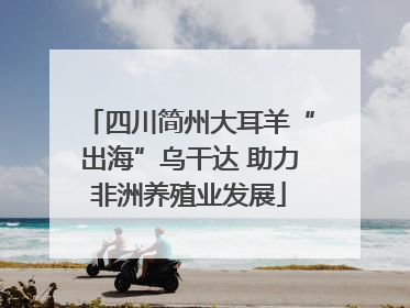 四川简州大耳羊“出海”乌干达 助力非洲养殖业发展