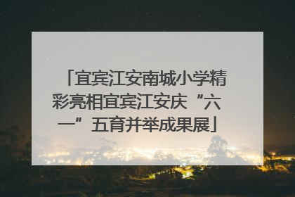 宜宾江安南城小学精彩亮相宜宾江安庆“六一”五育并举成果展