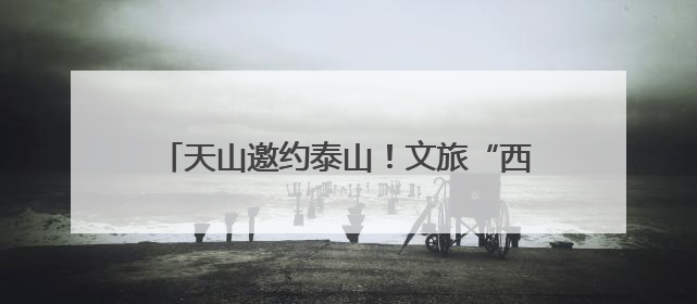 天山邀约泰山！文旅“西引力”催生文旅合作签约，鲁新共绘丝路诗与远方