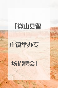 微山县留庄镇举办专场招聘会