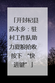 开封杞县苏木乡：驻村工作队助力夏粮抢收按下 “快进键”
