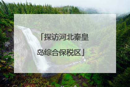 探访河北秦皇岛综合保税区