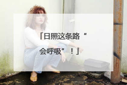 日照这条路“会呼吸”！
