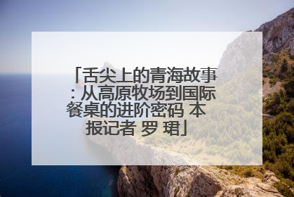 舌尖上的青海故事：从高原牧场到国际餐桌的进阶密码 本报记者 罗 珺