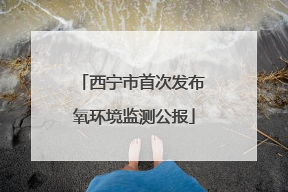 西宁市首次发布氧环境监测公报