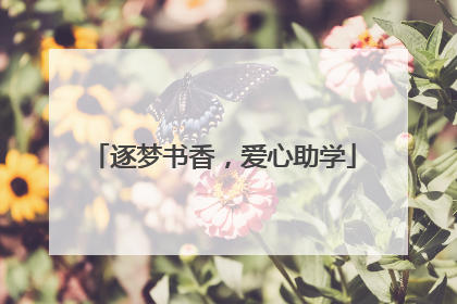 逐梦书香，爱心助学