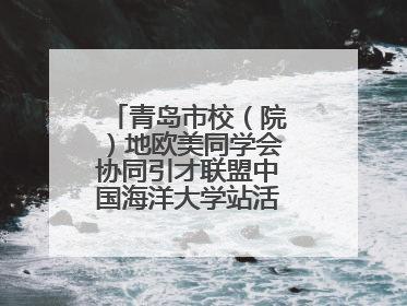 青岛市校（院）地欧美同学会协同引才联盟中国海洋大学站活动成功举办
