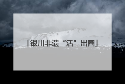 银川非遗“活”出圈