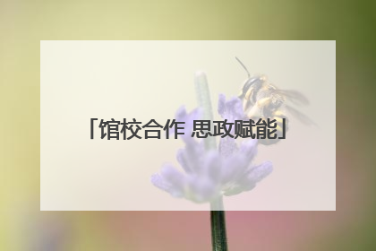 馆校合作 思政赋能