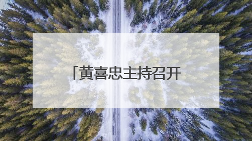 黄喜忠主持召开市委学习教育集中整治工作推进会