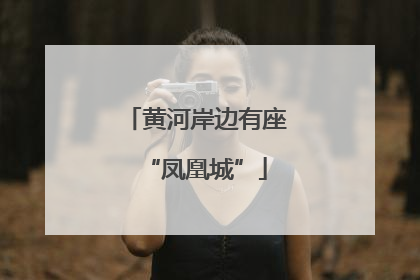 黄河岸边有座“凤凰城”