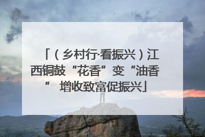 （乡村行·看振兴）江西铜鼓“花香”变“油香” 增收致富促振兴