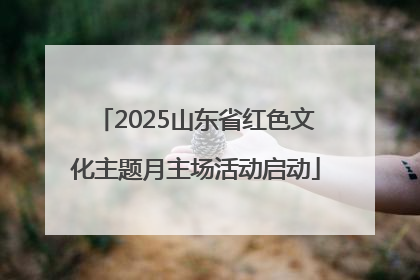 2025山东省红色文化主题月主场活动启动