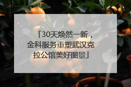 30天焕然一新，金科服务重塑武汉克拉公馆美好图景