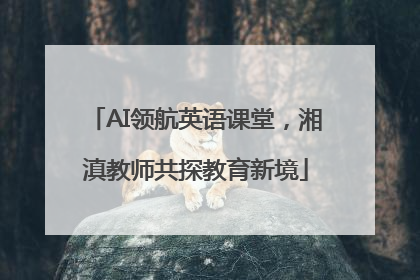 AI领航英语课堂，湘滇教师共探教育新境
